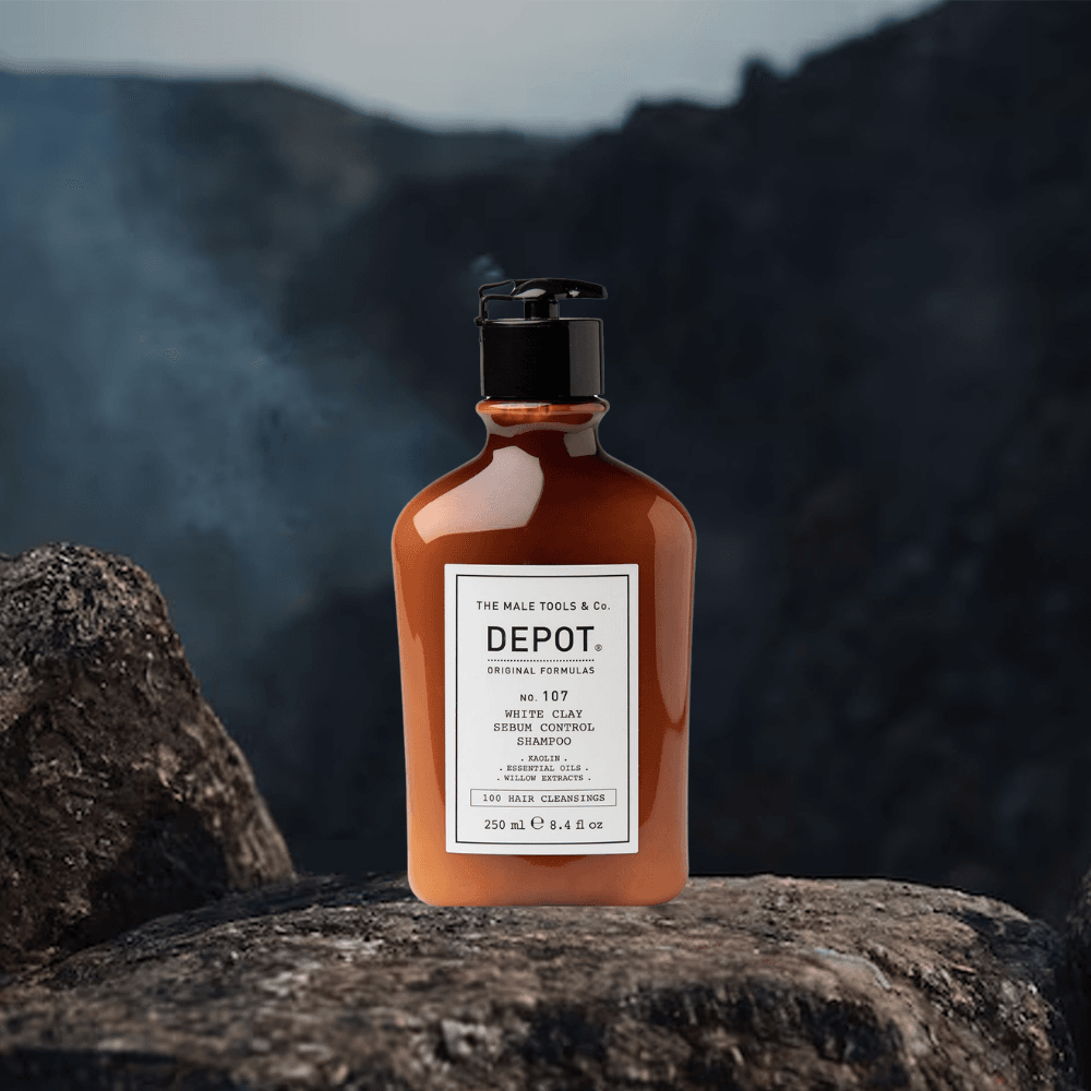 Depot 107 – White Clay Sebum Control Shampoo 250ml - My Care Boutique