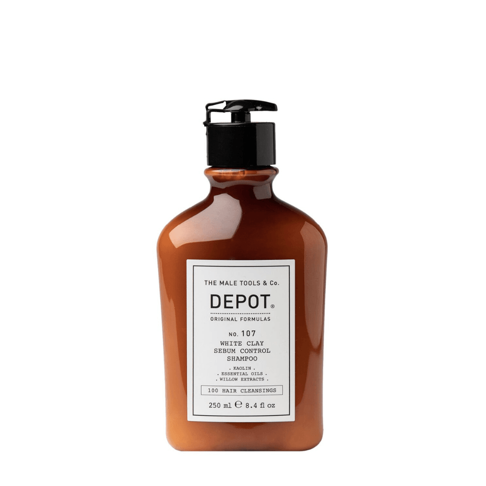 Depot 107 – White Clay Sebum Control Shampoo 250ml - My Care Boutique