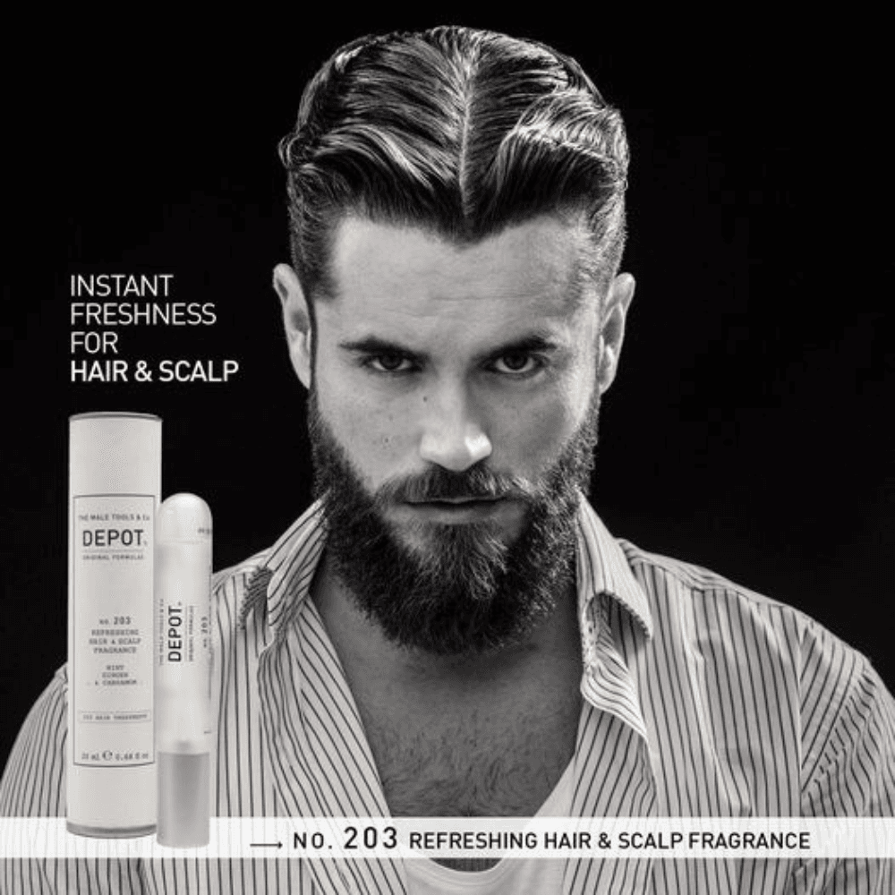 Depot 203 – Refreshing Hair & Scalp Fragrance 20ml - My Care Boutique