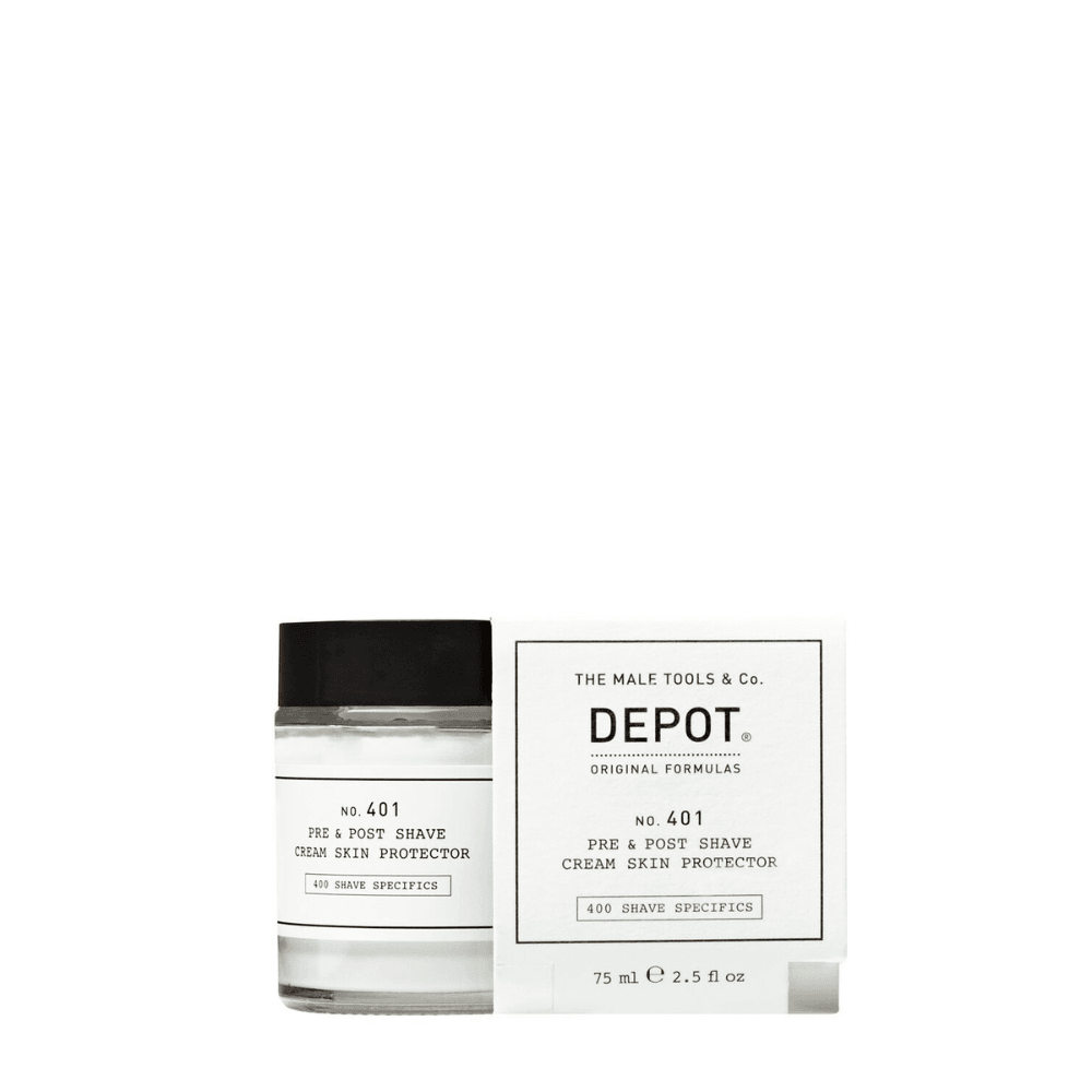 Depot 401 – Pre & Post Shave Cream Skin Protector 75ml - My Care Boutique