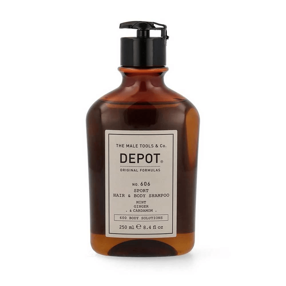 Depot 606 Sport Hair & Body Shampoo 250ml - My Care Boutique