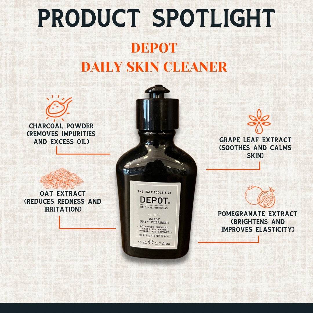 Depot 801 Daily Skin Cleanser 50ml - My Care Boutique