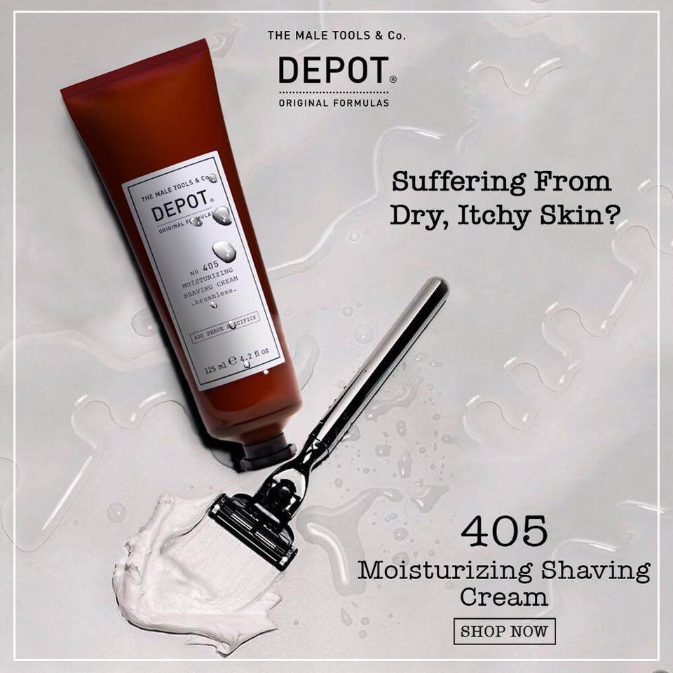 Depot No.405 Moisturizing Shaving Cream brushless 125ml - My Care Boutique