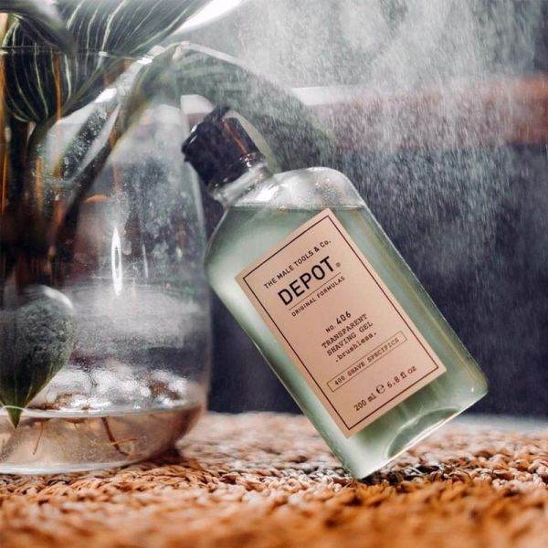 Depot No.406 Transparent Shaving Gel brushless 100ml - My Care Boutique