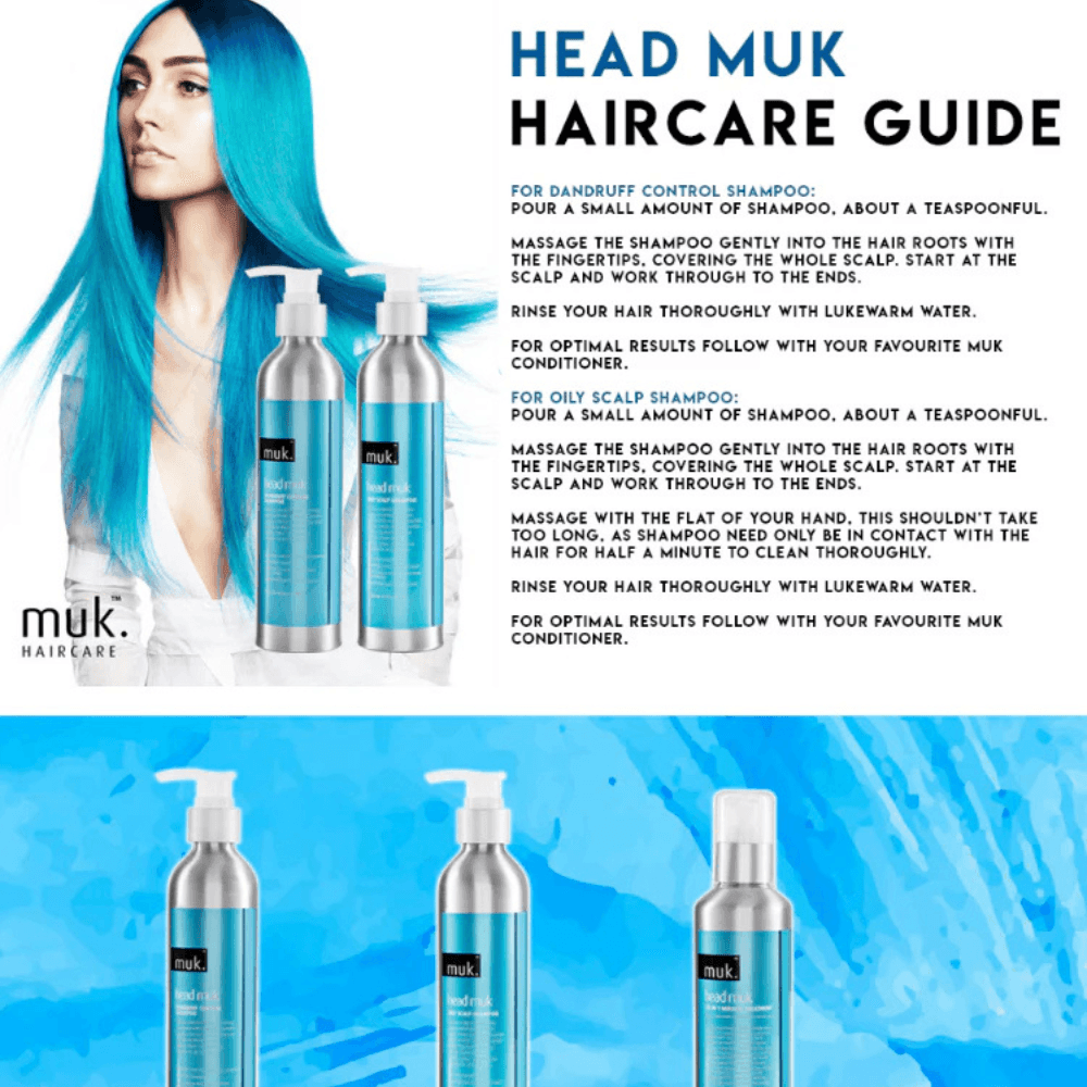 HEAD MUK DANDRUFF CONTROL SHAMPOO 300ml - My Care Boutique