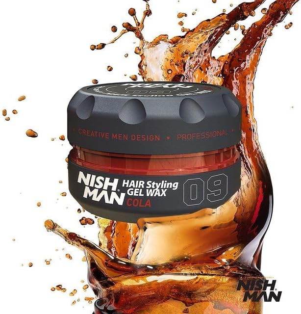 NISHMAN Hair Styling Gel Wax 09 Cola 150ml - My Care Boutique