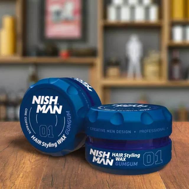 NISHMAN Hair Styling Wax 01 Gum 150ml. - My Care Boutique