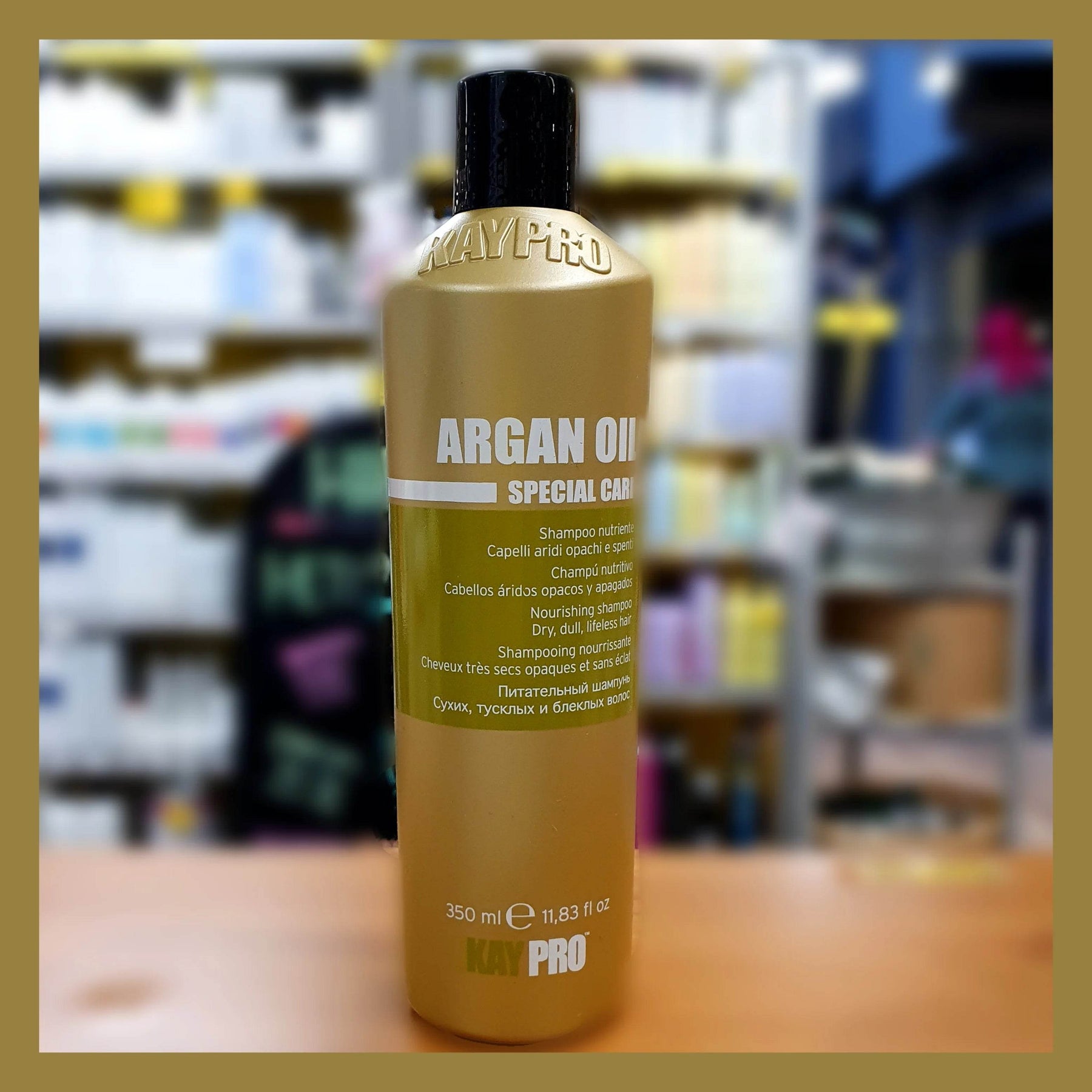 KAYPRO Nourishing Shampoo with Argan Oil – Dry, Dull, Lifeless Hair 350 ml - My Care Boutique