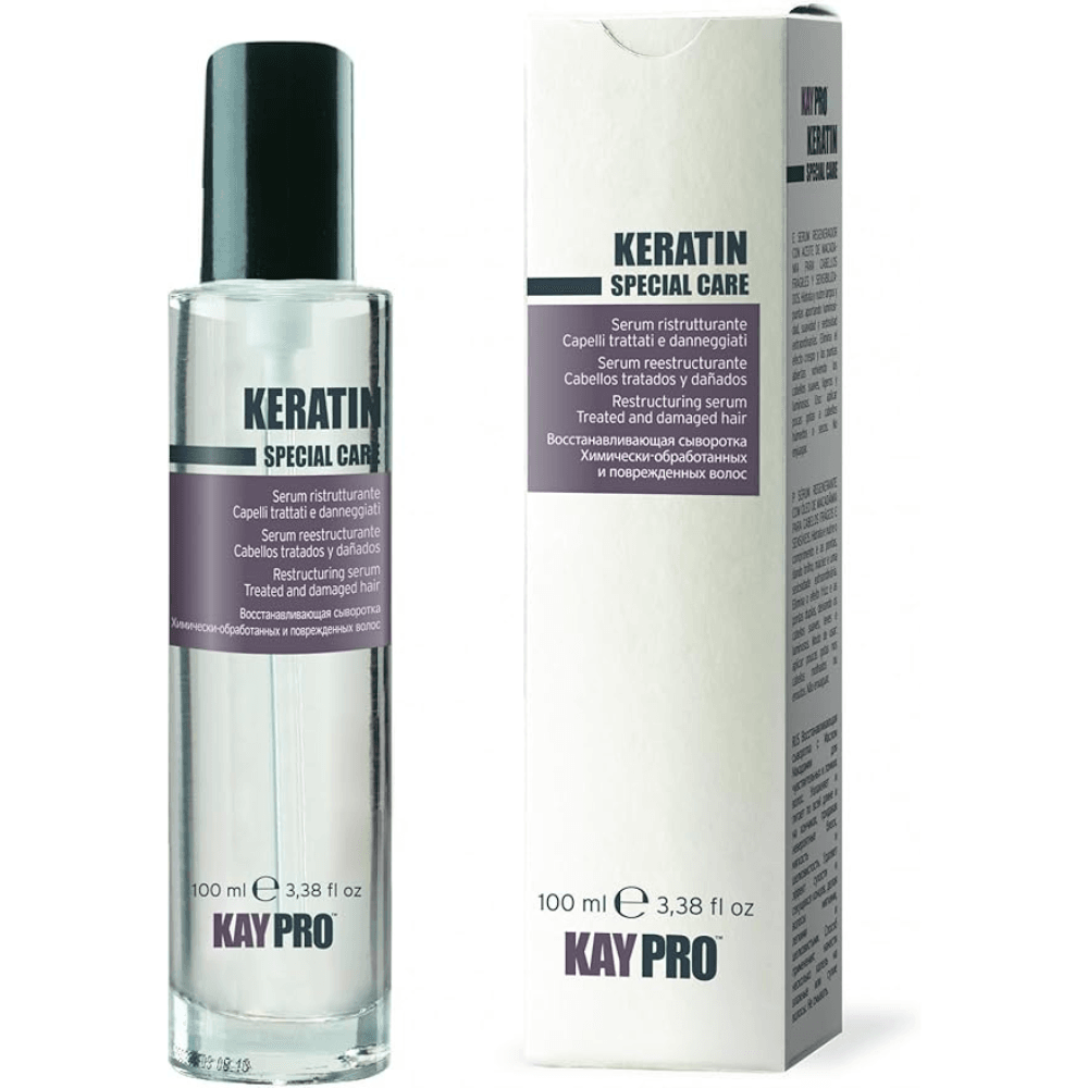KAYPRO Restructuring Serum with Keratin – Treated and Damaged Hair – 100 ml - My Care Boutique