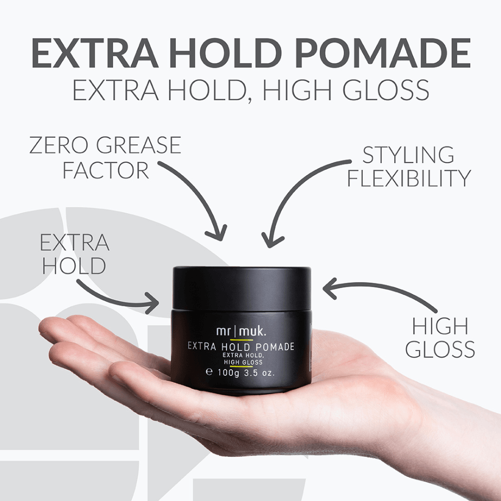 MR MUK EXTRA HOLD POMADE 100g - My Care Boutique