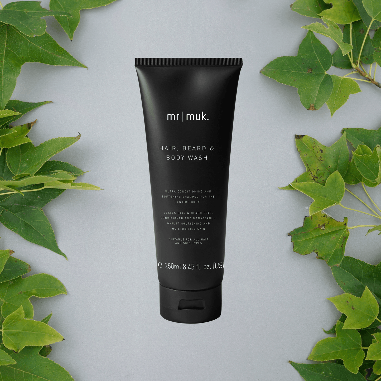 MR MUK HAIR, BEARD & BODY WASH 250ml - My Care Boutique