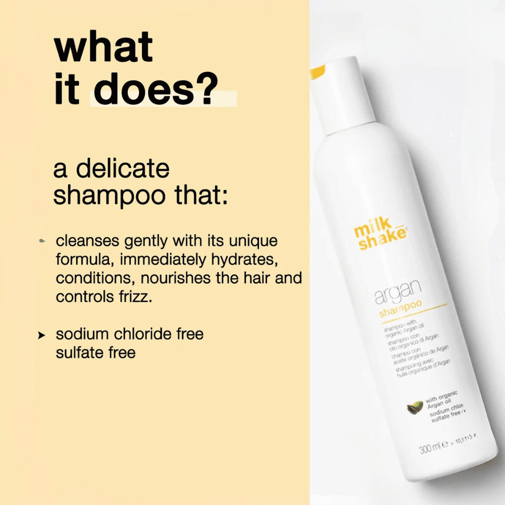MilkShake Argan Shampoo 300ml - My Care Boutique