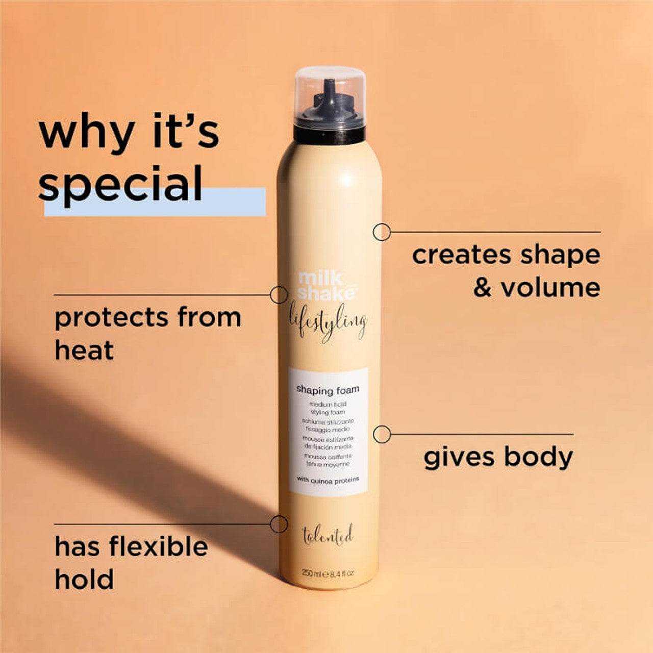 MilkShake Shaping Foam 250ml - My Care Boutique