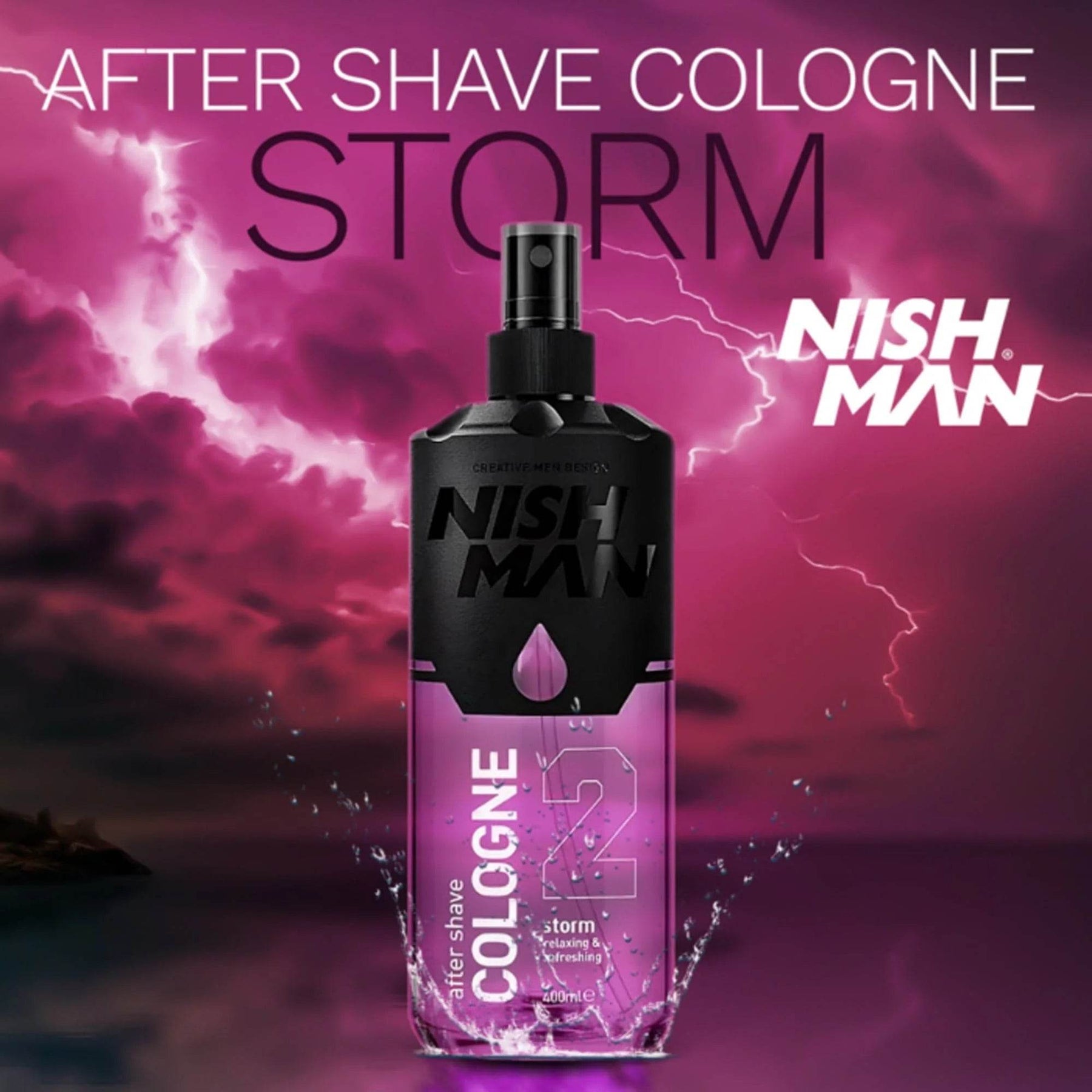 NISHMAN After Shave Cologne 2 Storm 400 ml - My Care Boutique