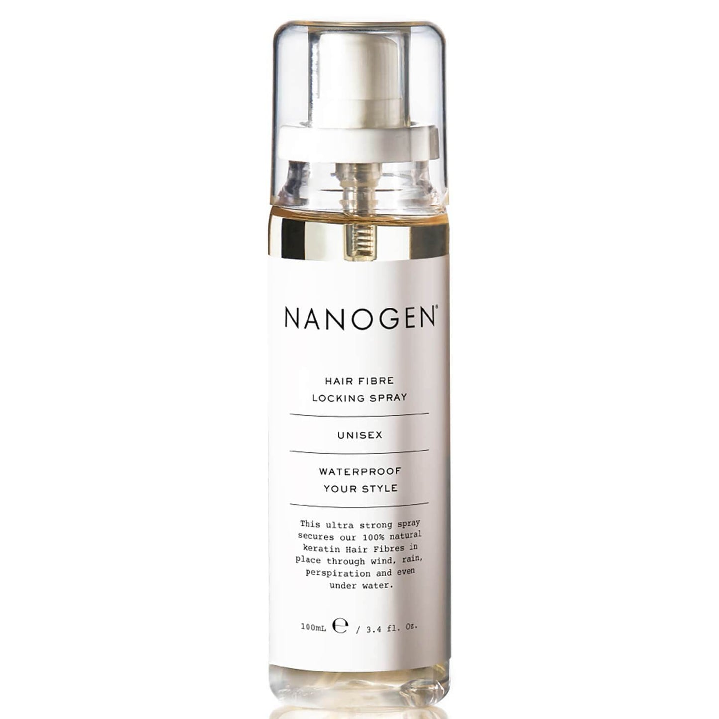 Nanogen Hair Fibre Locking Spray Unisex Wind And Rain Resistant 100ml - My Care Boutique
