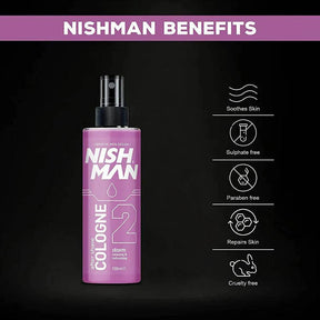 NISHMAN After Shave Cologne 2 Storm 400 ml - My Care Boutique 