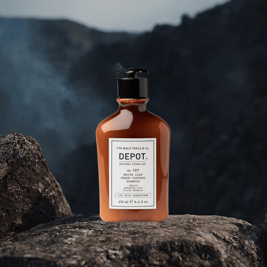 Depot 107 – White Clay Sebum Control Shampoo 250ml - My Care Boutique 