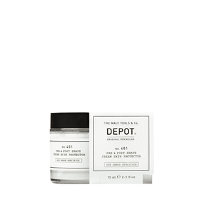 Depot 401 – Pre & Post Shave Cream Skin Protector 75ml - My Care Boutique 