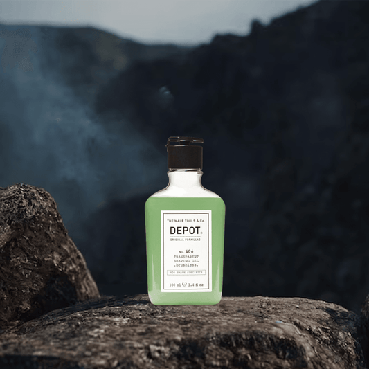 Depot No.406 Transparent Shaving Gel brushless 100ml - My Care Boutique 
