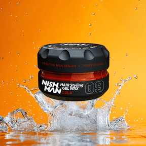 NISHMAN Hair Styling Gel Wax 09 Cola 150ml - My Care Boutique 