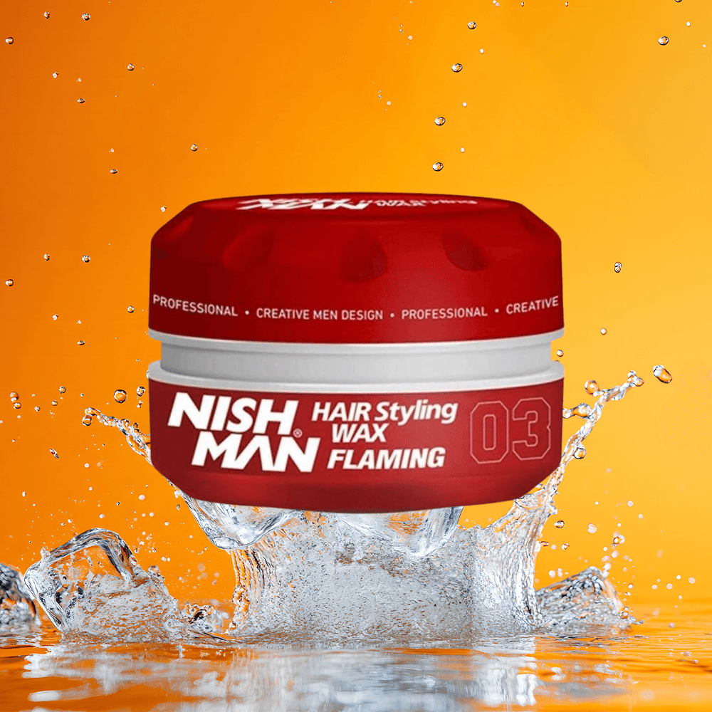NISHMAN Hair Styling Wax 03 Flaming 150ml. - My Care Boutique 