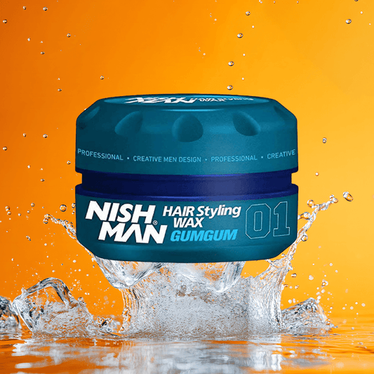 NISHMAN Hair Styling Wax 01 Gum 150ml. - My Care Boutique 