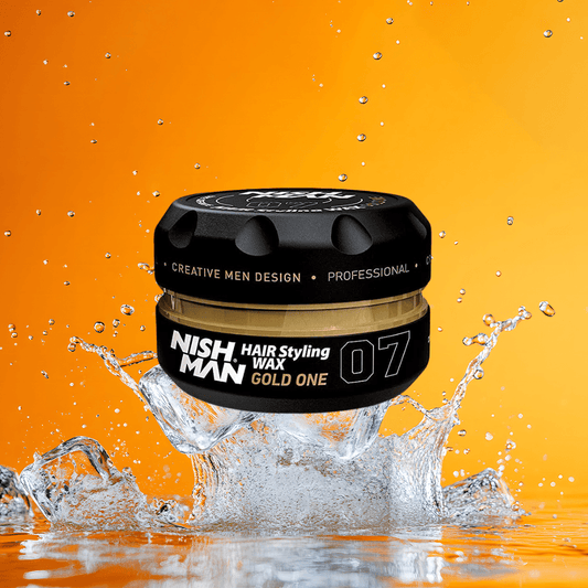 NISHMAN Hair Styling Wax 07 Gold One 150ml. - My Care Boutique 