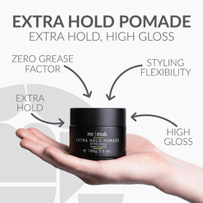 MR MUK EXTRA HOLD POMADE 100g - My Care Boutique 