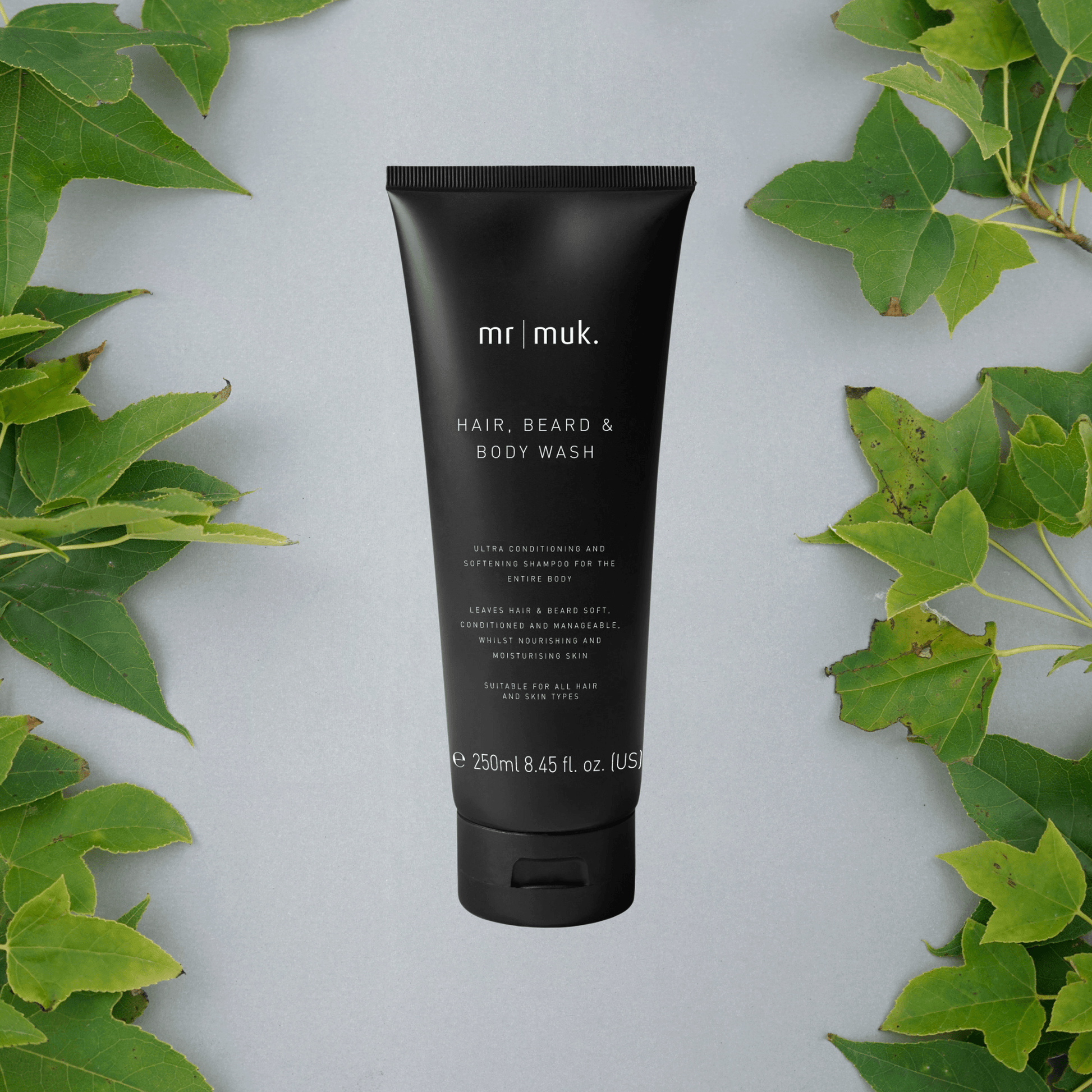 MR MUK HAIR, BEARD & BODY WASH 250ml - My Care Boutique 