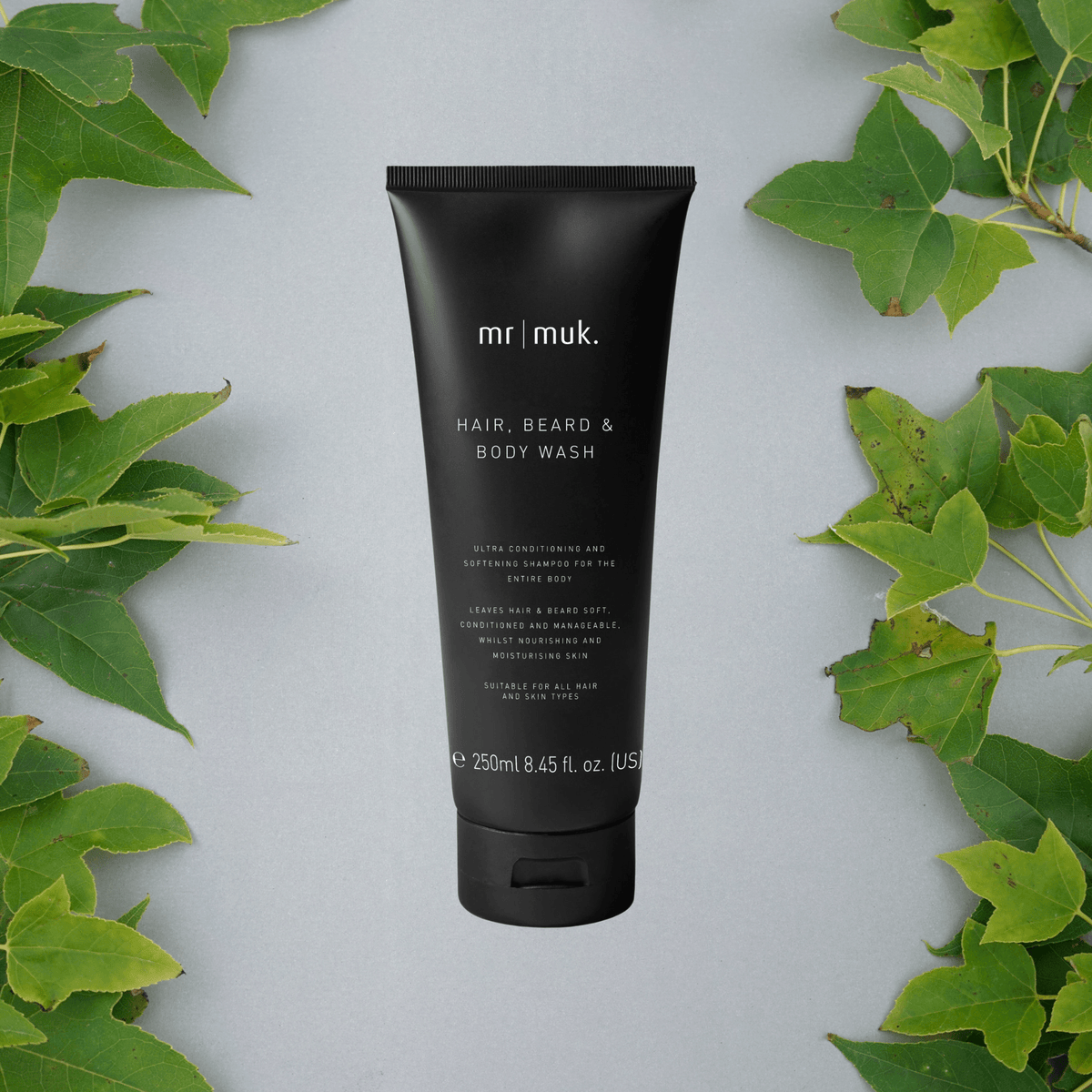 MR MUK HAIR, BEARD & BODY WASH 250ml - My Care Boutique 