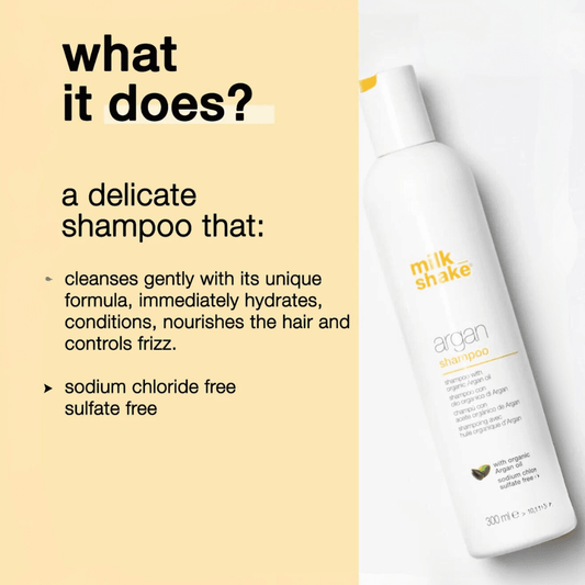 MilkShake Argan Shampoo 300ml - My Care Boutique 