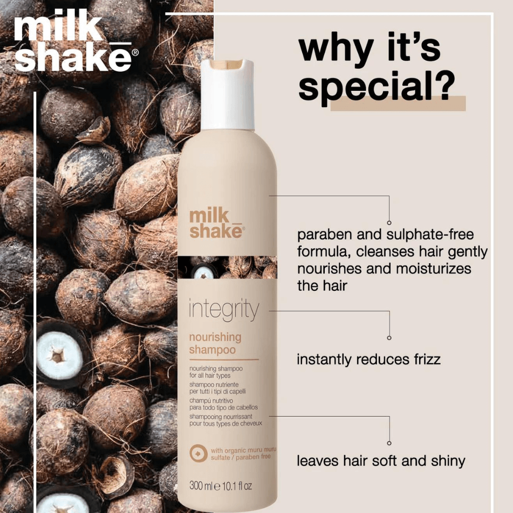 MilkShake Integrity Nourishing Shampoo 300ml - My Care Boutique 