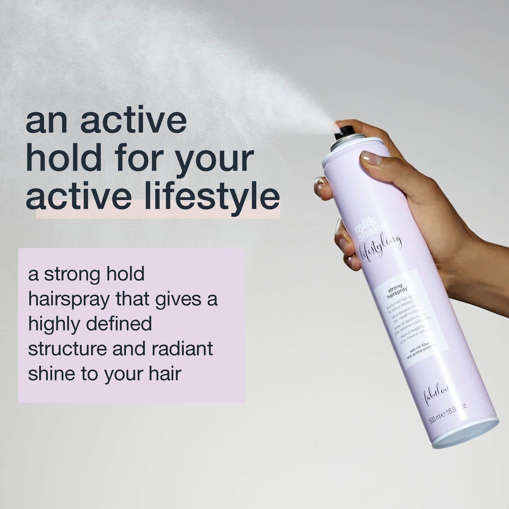 MilkShake Strong Hair Spray 500ml - My Care Boutique 