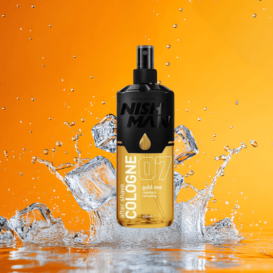 NISHMAN After Shave Cologne 07 gold one 400 ml - My Care Boutique 