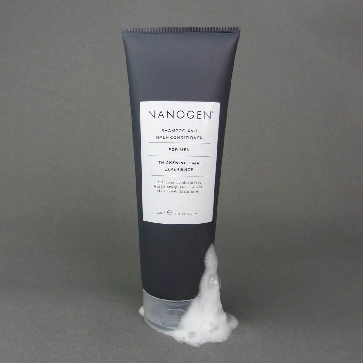 Nanogen Hair Shampoo And Half - Conditioner For Men Thickening Hair Experience 240ml - My Care Boutique 
