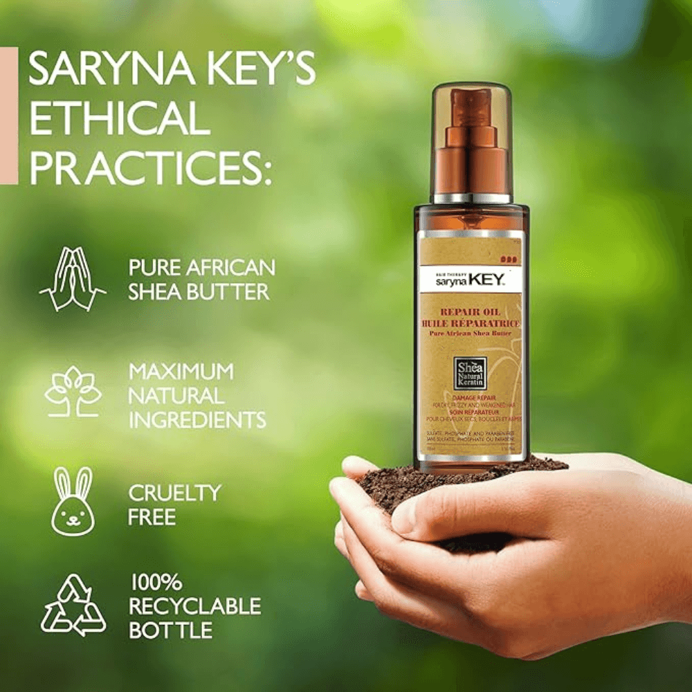 SARYNA KEY Shea Oil Formulated Damage Repair Treatment Hair Oil - 50ml - My Care Boutique 
