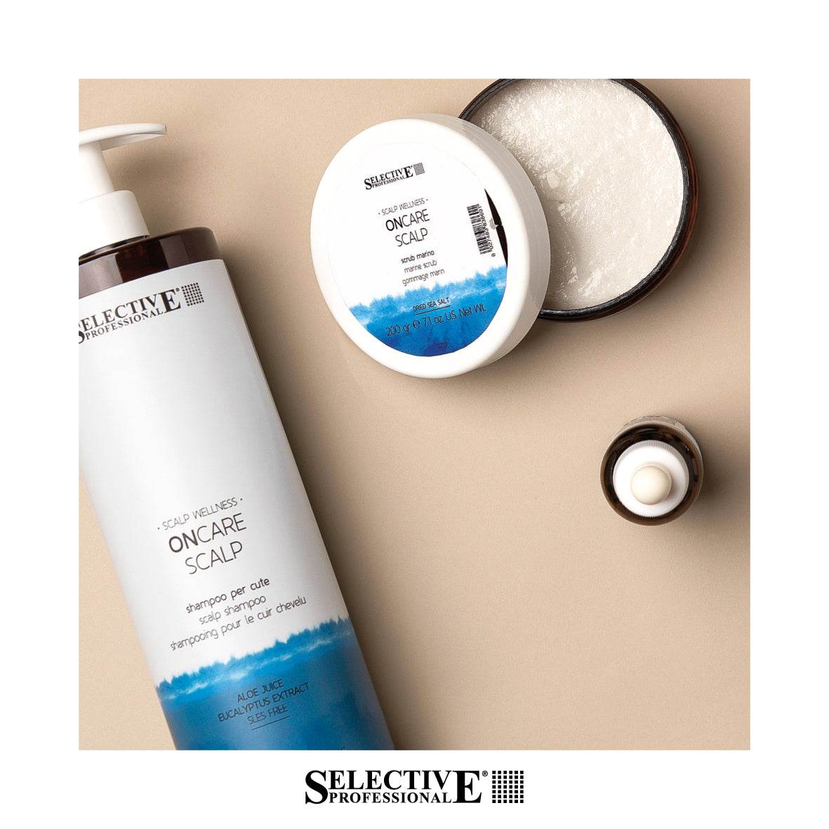 SELECTIVE Scalp Marine Scrup 200gr - My Care Boutique 