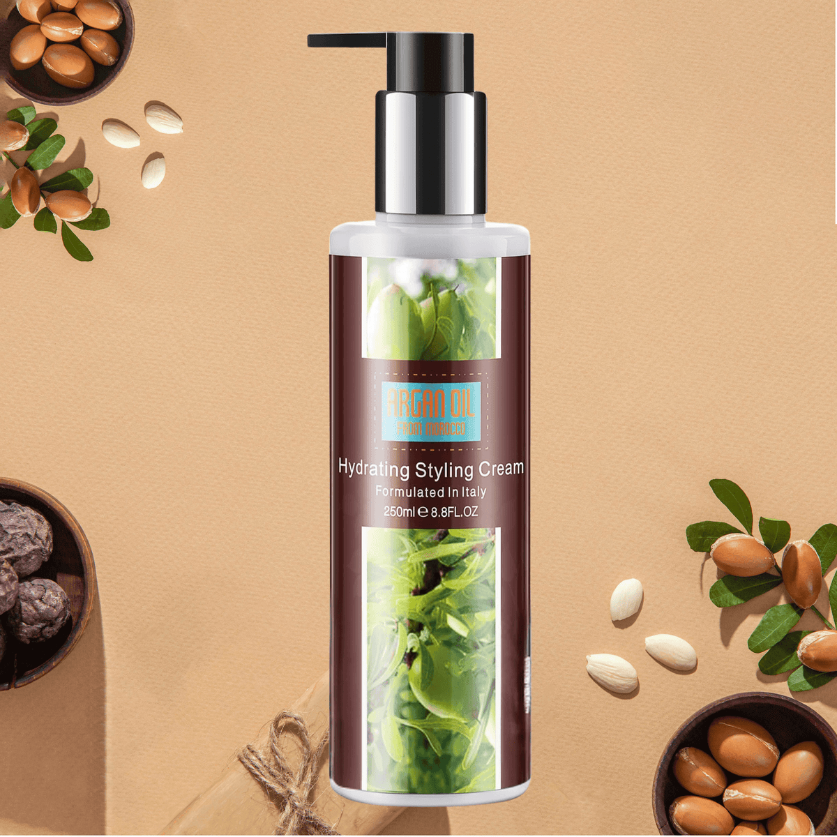 ARGAN OIL FROM MOROCCO Hydrating Styling Cream-250ml - My Care Boutique 