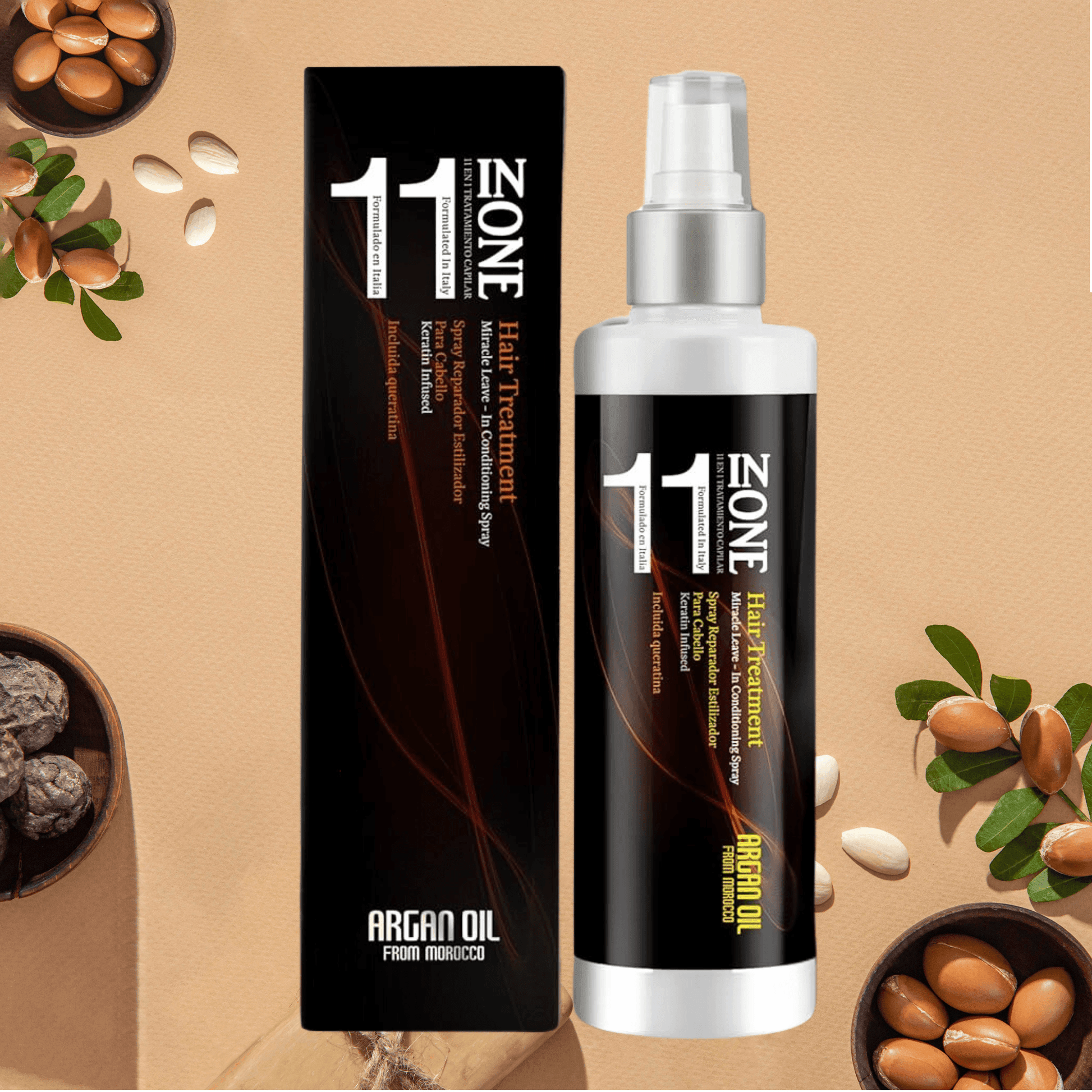 ARGAN OIL FROM MOROCCO 11 in ONE Hair Treatment-250ml - My Care Boutique 