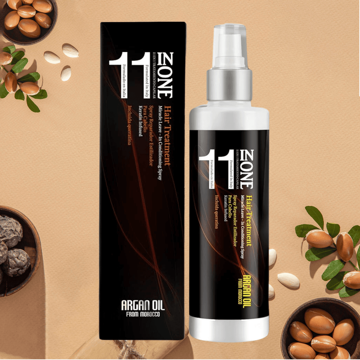ARGAN OIL FROM MOROCCO 11 in ONE Hair Treatment-250ml - My Care Boutique 