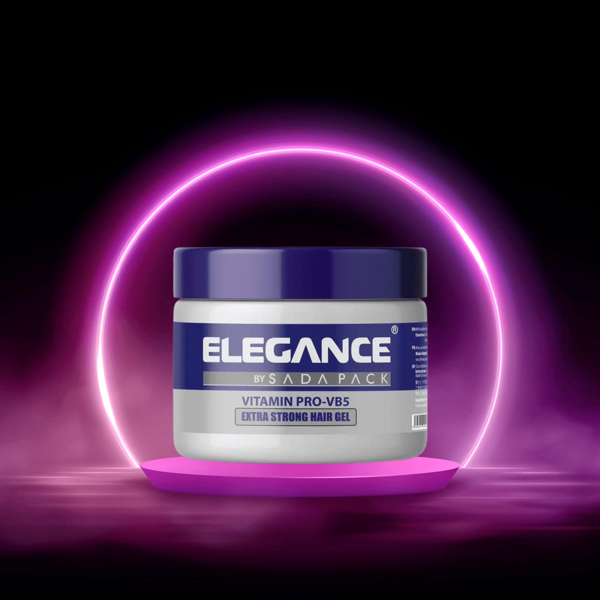 ELEGANCE Strong Hold Hair Styling Gel - Vitamins Protection Hair Gel - 250m - My Care Boutique 