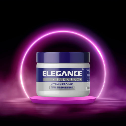 ELEGANCE Strong Hold Hair Styling Gel - Vitamins Protection Hair Gel - 250m - My Care Boutique 