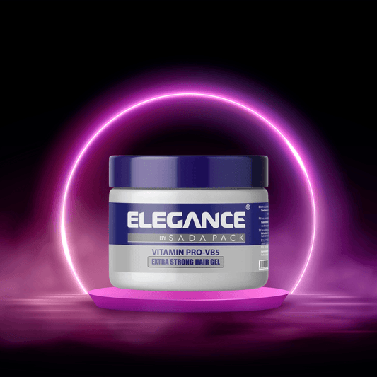ELEGANCE Strong Hold Hair Styling Gel - Vitamins Protection Hair Gel - 250m - My Care Boutique 