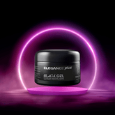 ELEGANCE GEL PLUS Black Hair Gel Cover White Hair Strong Hold - 100ml - My Care Boutique 
